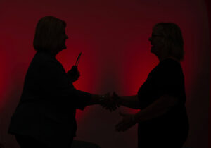 Award silhouette